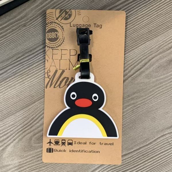 Pingu 企鵝家族 行李箱 識別證 吊牌系列 鑰匙扣 毛絨掛件 系列 盲盒 手伴 公仔 擺件 收藏品｜嗨寶好選物