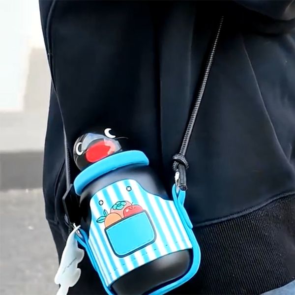 Pingu 企鵝家族 保溫杯系列 鵝的新衣 水杯 水壺 保冷瓶 卡通水壺 保溫瓶 330ml｜嗨寶好選物