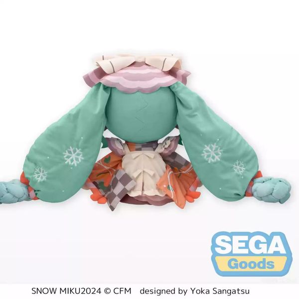Miku VOCALOID 初音未來 雪未來 2024 FuwaPetit 超大毛絨玩偶｜嗨寶好選物