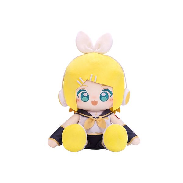 minidoll 初音未來 乎乎 huhu系列 坐姿玩偶 35cm  手伴 公仔 擺件 扭蛋 收藏品｜嗨寶好選物