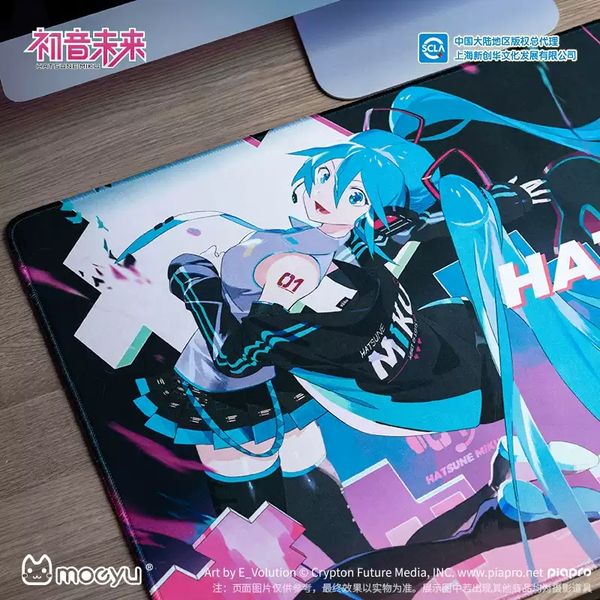 Miku 初音未來 電競之心系列 滑鼠墊 大滑鼠墊 大桌墊 盲盒 手辦 潮玩 盒玩 公仔 收藏品｜嗨寶好選物