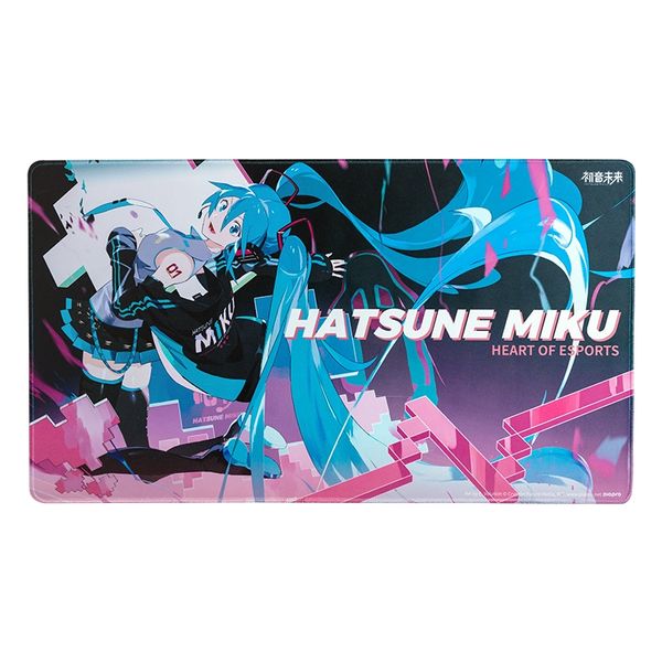 Miku 初音未來 電競之心系列 滑鼠墊 大滑鼠墊 大桌墊 盲盒 手辦 潮玩 盒玩 公仔 收藏品｜嗨寶好選物