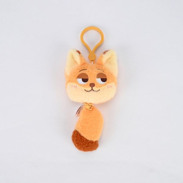 迪士尼 動物方程式系列 茱蒂 尼克 洪金豹 扭扭鑰匙圈 吊飾 造型吊飾 包包吊飾 毛絨掛件 鑰匙圈｜嗨寶好選物