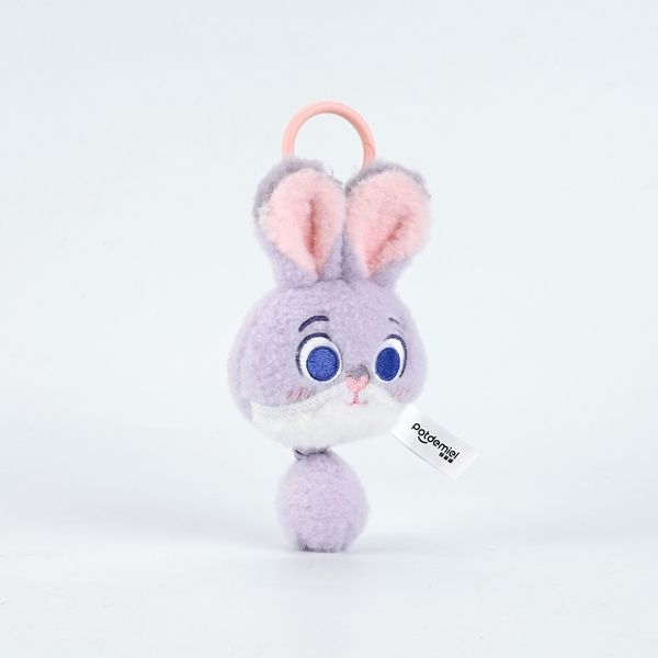 迪士尼 動物方程式系列 茱蒂 尼克 洪金豹 扭扭鑰匙圈 吊飾 造型吊飾 包包吊飾 毛絨掛件 鑰匙圈｜嗨寶好選物