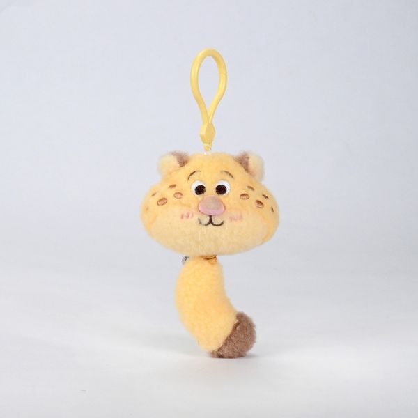 迪士尼 動物方程式系列 茱蒂 尼克 洪金豹 扭扭鑰匙圈 吊飾 造型吊飾 包包吊飾 毛絨掛件 鑰匙圈｜嗨寶好選物