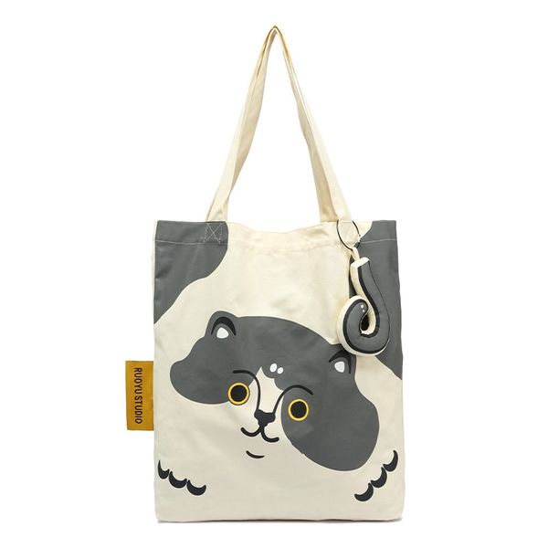 若愚工坊 可愛老虎 可愛兔子 粉紅肌肉猛男兔 肌肉兔 粉紅兔 可愛動物 休閒 通勤 大容量 單肩包｜嗨寶好選物