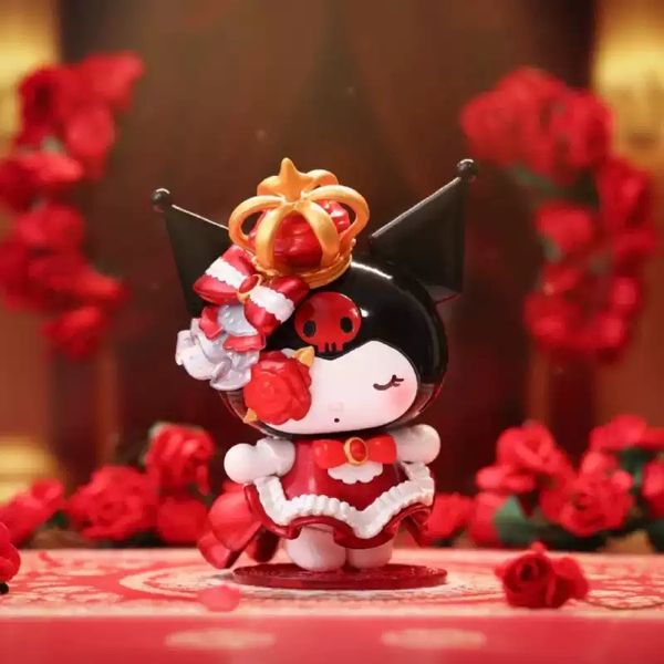 Sanrio｜三麗鷗家族｜玫瑰之夜系列｜ 盲盒 手伴 公仔 擺件 收藏品 大耳狗 庫洛米 美樂蒂｜嗨寶好選物