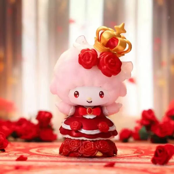 Sanrio｜三麗鷗家族｜玫瑰之夜系列｜ 盲盒 手伴 公仔 擺件 收藏品 大耳狗 庫洛米 美樂蒂｜嗨寶好選物