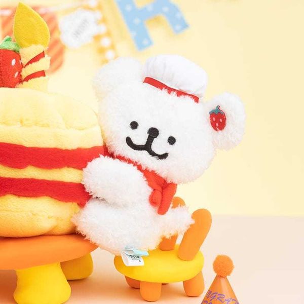 線條小狗｜蛋糕擺件｜公仔 擺件 收藏品 玩偶 毛絨公仔 生日禮物｜嗨寶好選物