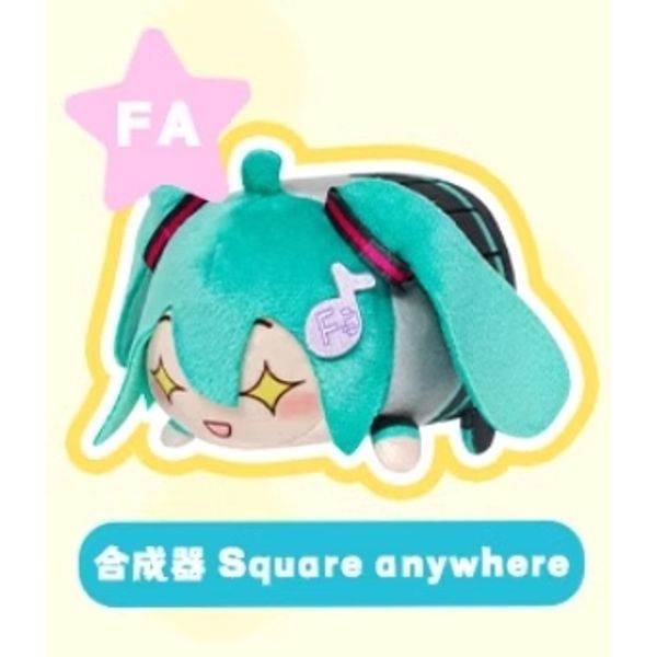 Miku 初音未來 音團團系列 毛絨掛件 盲盒 手伴 公仔 擺件 扭蛋 收藏品 掛件 fufu玩偶公仔｜嗨寶好選物