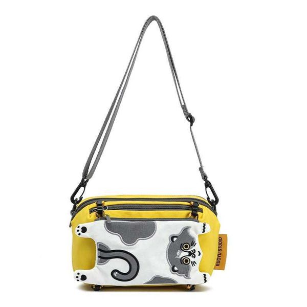 RUOYUSTUDIO｜若愚工坊｜可愛動物包 斜背包 側背包 多層小包 外出小包｜嗨寶好選物