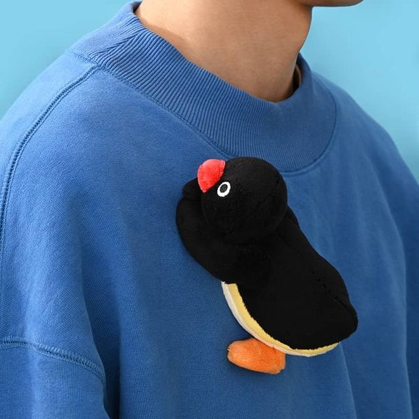 企鵝家族｜Pingu｜隨身系列｜趴趴站肩公仔｜磁吸 公仔 擺件 收藏品 玩偶｜嗨寶好選物