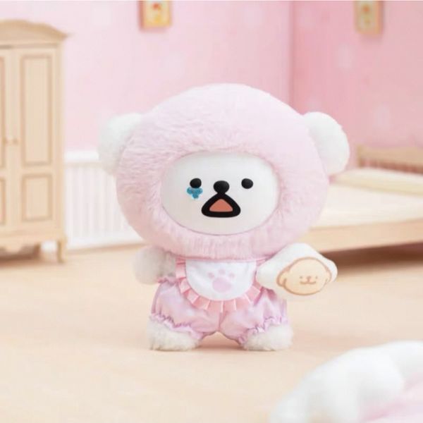 線條小狗 繽紛日常系列 毛絨搪膠 潮玩 毛絨公仔 掛件 盲盒 手伴 公仔 擺件 收藏品｜嗨寶好選物