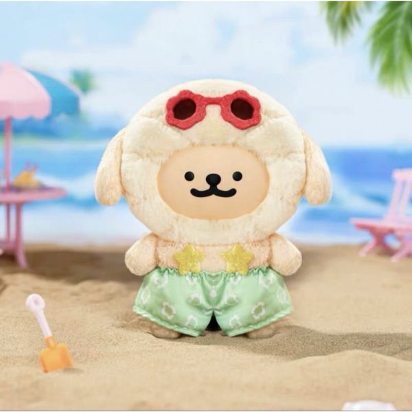 線條小狗 繽紛日常系列 毛絨搪膠 潮玩 毛絨公仔 掛件 盲盒 手伴 公仔 擺件 收藏品｜嗨寶好選物