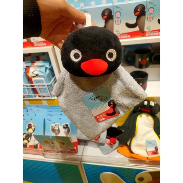 Pingu 企鵝家族 乾手巾 擦手巾 系列 盲盒 手伴 公仔 擺件 扭蛋 收藏品｜嗨寶好選物