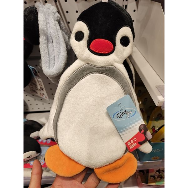 Pingu 企鵝家族 乾手巾 擦手巾 系列 盲盒 手伴 公仔 擺件 扭蛋 收藏品｜嗨寶好選物