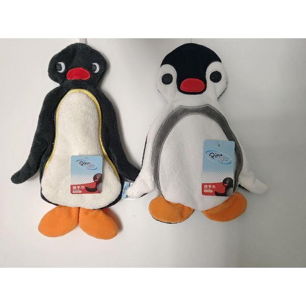 Pingu 企鵝家族 乾手巾 擦手巾 系列 盲盒 手伴 公仔 擺件 扭蛋 收藏品｜嗨寶好選物