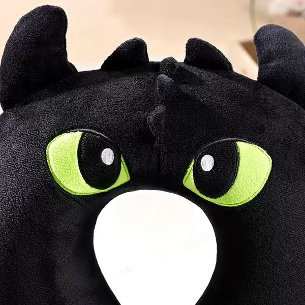 Disney 迪士尼 馴龍高手 沒牙 夜煞 旅行枕 U行枕 枕頭 盲盒 手伴 公仔 擺件 收藏品｜嗨寶好選物