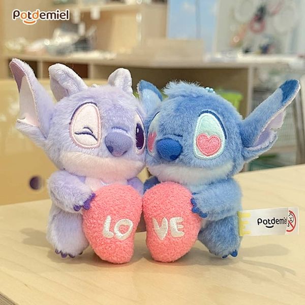 Disney｜迪士尼｜史迪奇｜史迪奇安琪毛絨公仔｜愛的抱抱 盲盒 公仔 擺件 收藏品 玩偶｜嗨寶好選物