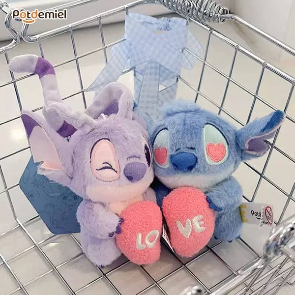 Disney｜迪士尼｜史迪奇｜史迪奇安琪毛絨公仔｜愛的抱抱 盲盒 公仔 擺件 收藏品 玩偶｜嗨寶好選物