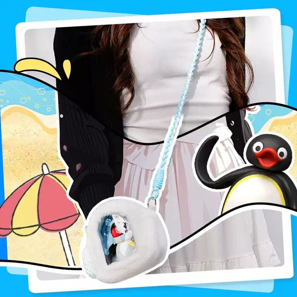 Pingu 企鵝家族 場景系列 冰屋 娃包 毛絨公仔 掛件 盲盒 手伴 公仔 擺件 收藏品｜嗨寶好選物