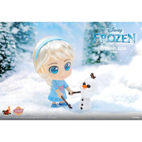 冰雪奇緣 安娜和艾莎冰雪世界｜cosbi｜迪士尼｜ 盲盒 公仔 擺件 收藏品｜嗨寶好選物