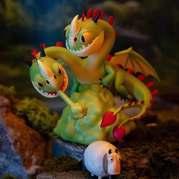 馴龍高手 MEA-072 沒牙系列 盲盒 手伴 公仔 擺件 扭蛋 收藏品｜嗨寶好選物