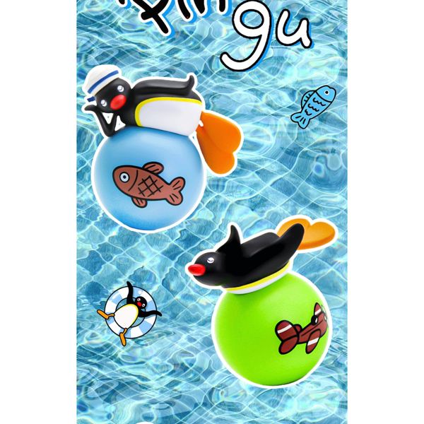 PINGU 企鵝家族系列 奇思妙想 萌動球 系列 盲盒 手伴 公仔 擺件 收藏品｜嗨寶好選物