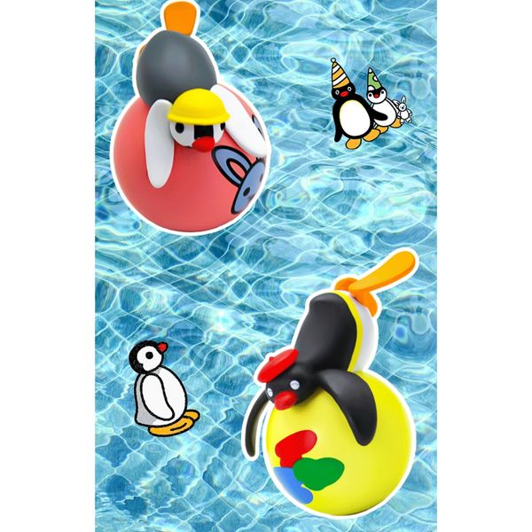 PINGU 企鵝家族系列 奇思妙想 萌動球 系列 盲盒 手伴 公仔 擺件 收藏品｜嗨寶好選物