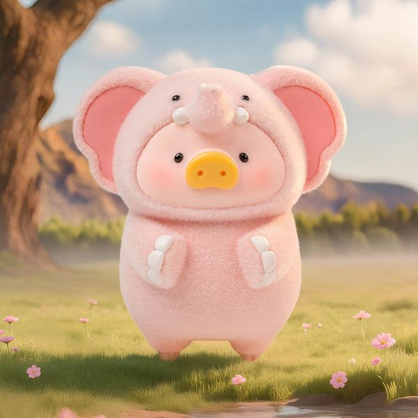 LULU豬｜罐頭豬｜LULU｜動物派對系列｜ 盲盒 手伴 公仔 擺件 扭蛋 收藏品｜嗨寶好選物