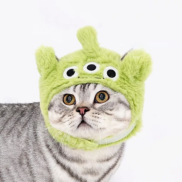 迪士尼 玩具總動員 寵物頭套系列 貓咪 卡通 頭套 小帽子  擺件 收藏品 MINISO｜嗨寶好選物