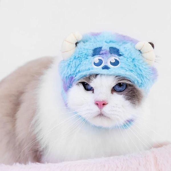 迪士尼 玩具總動員 寵物頭套系列 貓咪 卡通 頭套 小帽子  擺件 收藏品 MINISO｜嗨寶好選物