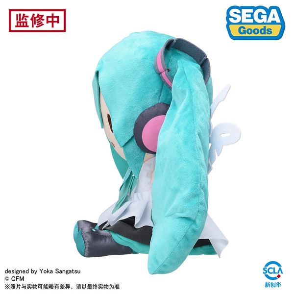 Miku 初音未來 16周年 fufu 毛絨公仔 miku 周年紀念 毛絨玩偶｜嗨寶好選物