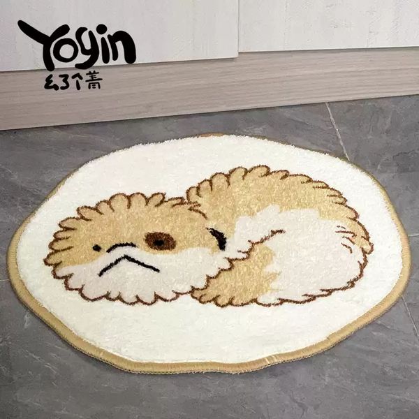 Sharkitty 我就是鯊貓 小狗蛇 點點 蛇狗 地毯 臥室 床邊毯 客廳 茶几 墊子 地墊｜嗨寶好選物