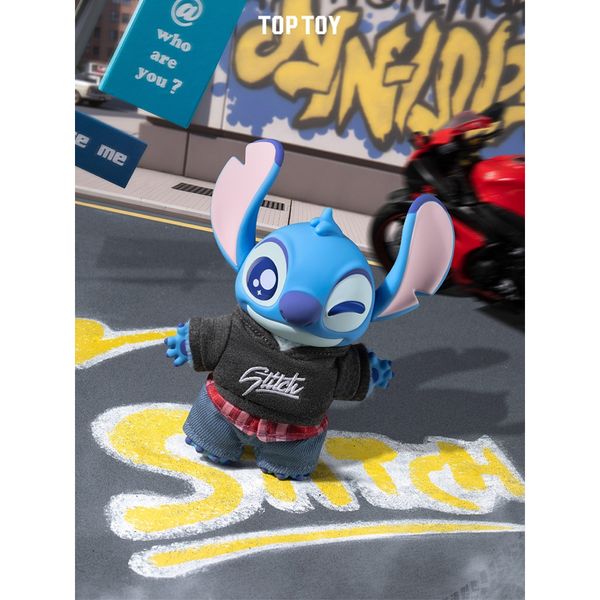 Disney｜迪士尼｜史迪奇｜史迪仔｜換裝秀系列｜毛絨盲盒 搪膠公仔 盲盒 手伴 公仔 擺件｜嗨寶好選物