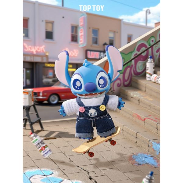 Disney｜迪士尼｜史迪奇｜史迪仔｜換裝秀系列｜毛絨盲盒 搪膠公仔 盲盒 手伴 公仔 擺件｜嗨寶好選物