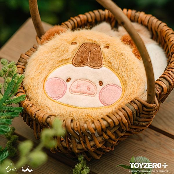 LULU豬｜罐頭豬｜動物派對｜毛絨隨身包系列｜ 盲盒 手伴 公仔 擺件 扭蛋 收藏品｜嗨寶好選物