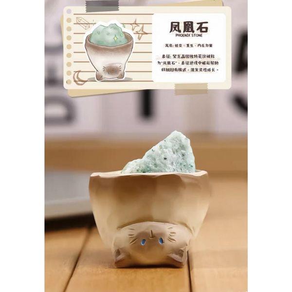 貓貓PAI 水晶系列 小擺件 毛絨公仔 掛件 盲盒 手伴 公仔 擺件 收藏品｜嗨寶好選物