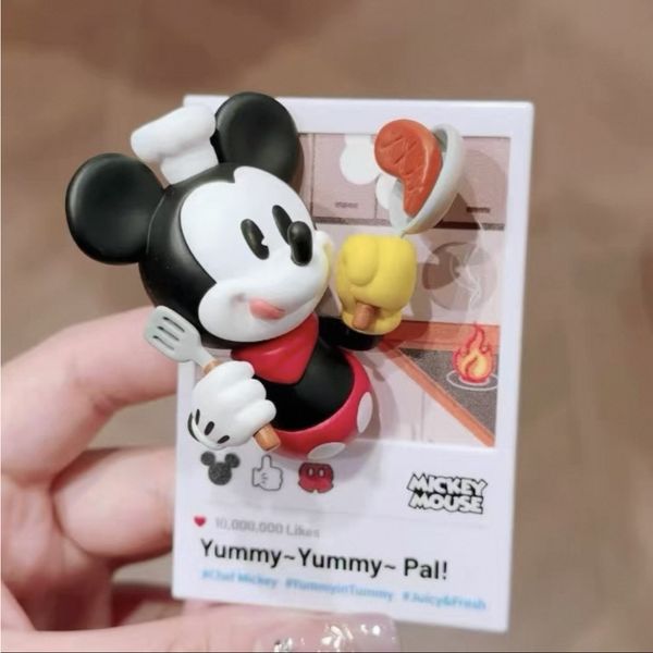 米奇 趣享生活系列 立體磁鐵 冰箱貼 盲盒 手伴 公仔 擺件 扭蛋 收藏品｜嗨寶好選物