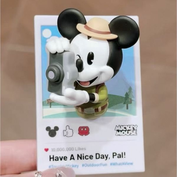 米奇 趣享生活系列 立體磁鐵 冰箱貼 盲盒 手伴 公仔 擺件 扭蛋 收藏品｜嗨寶好選物