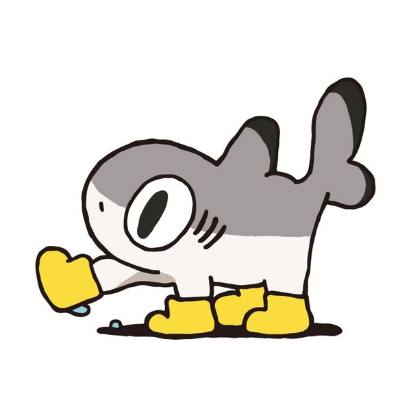 Sharkitty 我就是鯊貓 鯊貓徽章 可愛卡通 超萌 胸針 動漫 鯊貓｜嗨寶好選物