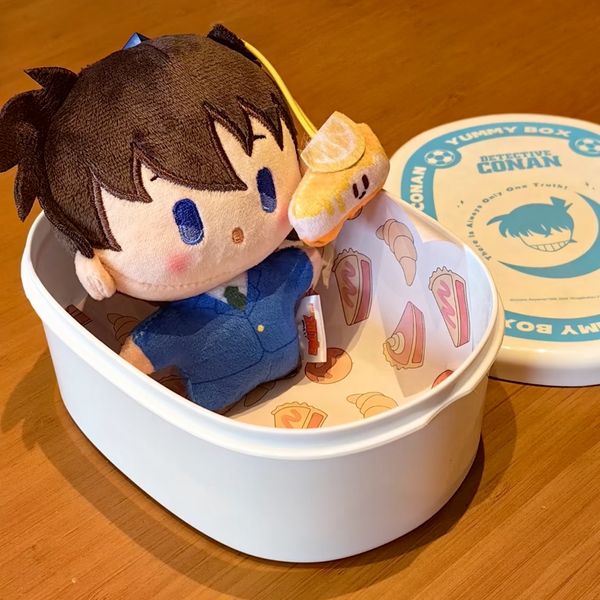 名偵探柯南 便當盒系列 咖啡廳 鑰匙扣 掛件 毛絨公仔 盲盒 手伴 公仔 擺件 收藏品｜嗨寶好選物