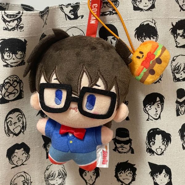 名偵探柯南 便當盒系列 咖啡廳 鑰匙扣 掛件 毛絨公仔 盲盒 手伴 公仔 擺件 收藏品｜嗨寶好選物