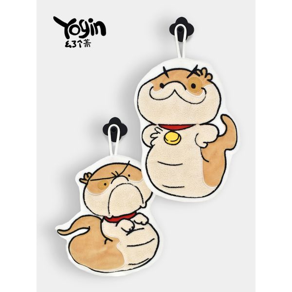 Sharkitty 我就是鯊貓 小狗蛇 點點擦手巾 乾手巾 超強吸水速乾可擦手｜嗨寶好選物