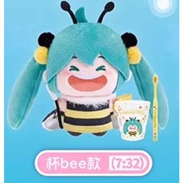 初音未來 MIKU 變裝早晨套裝 毛絨套裝 牙刷漱口杯 盲盒 手伴 公仔 擺件 扭蛋 收藏品｜嗨寶好選物