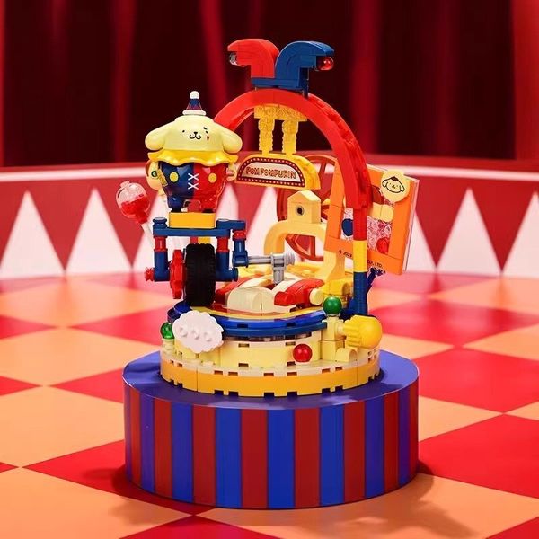 Sanrio 三麗鷗 庫洛米 魔術馬戲團 積木系列 盲盒 手伴 公仔 擺件 扭蛋 收藏品｜嗨寶好選物