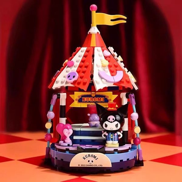 Sanrio 三麗鷗 庫洛米 魔術馬戲團 積木系列 盲盒 手伴 公仔 擺件 扭蛋 收藏品｜嗨寶好選物