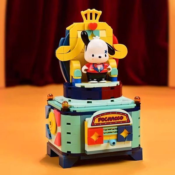 Sanrio 三麗鷗 庫洛米 魔術馬戲團 積木系列 盲盒 手伴 公仔 擺件 扭蛋 收藏品｜嗨寶好選物