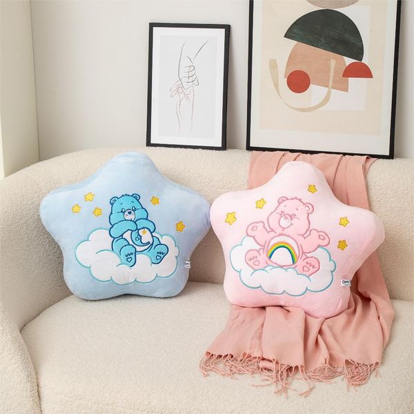 Carebears 愛心小熊 生活用品系列 星星抱枕 靠墊 枕頭 靠枕 擺件 收藏品｜嗨寶好選物