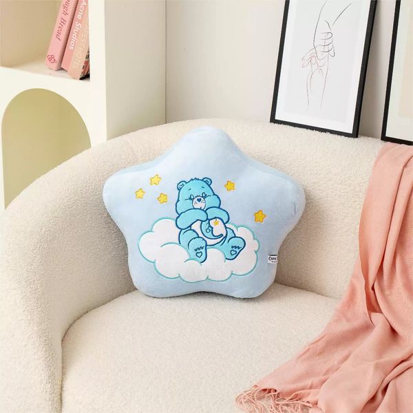 Carebears 愛心小熊 生活用品系列 星星抱枕 靠墊 枕頭 靠枕 擺件 收藏品｜嗨寶好選物